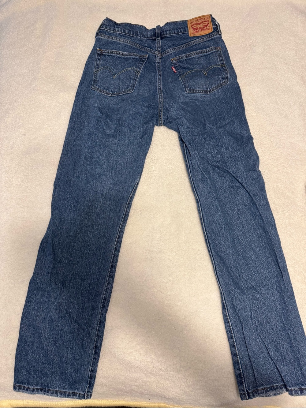 Levi's Men's Straight Jeans - Blue Denim